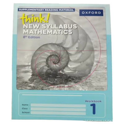 Think! New Syllabus Mathematics – Book 1 (8th Edition)