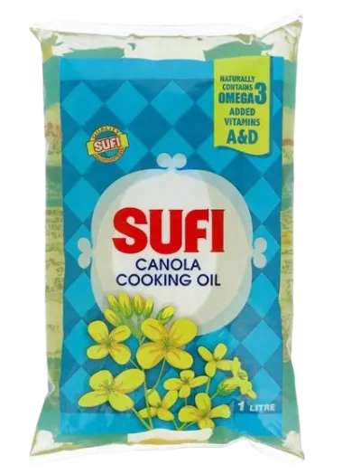 Sufi Canola Cooking Oil 1ltr