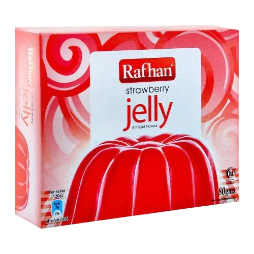 Rafhan Strawberry Jelly Powder 80g