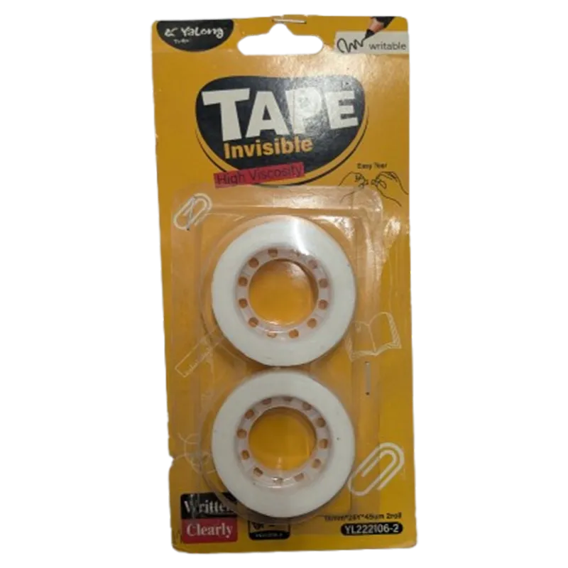 Yalong Invisible Tape (2 Rolls)