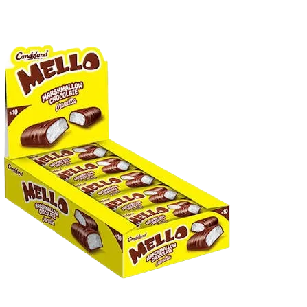 Mello Chocolate Vanilla 100Gm 24pcs