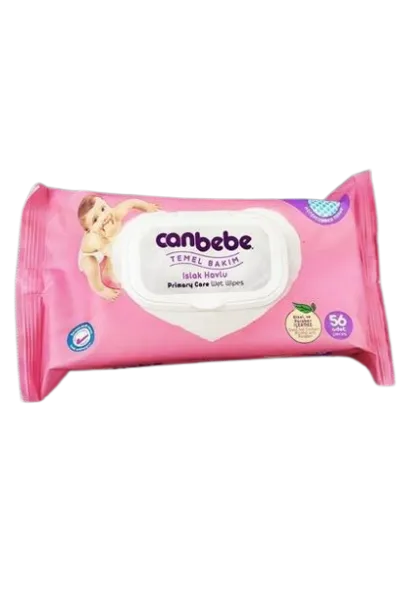 Canbebe Wet Baby Wipes Basic Care 56Pcs