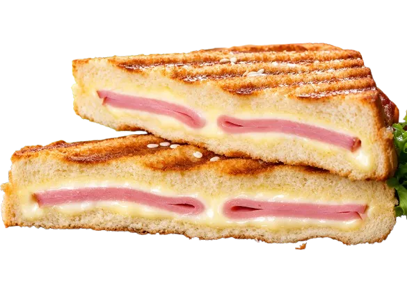 Grilled Beef Pepperoni Sandwich