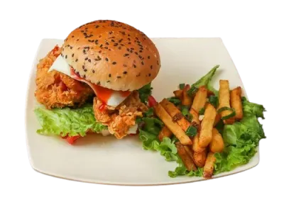 Chicken Patty Burger