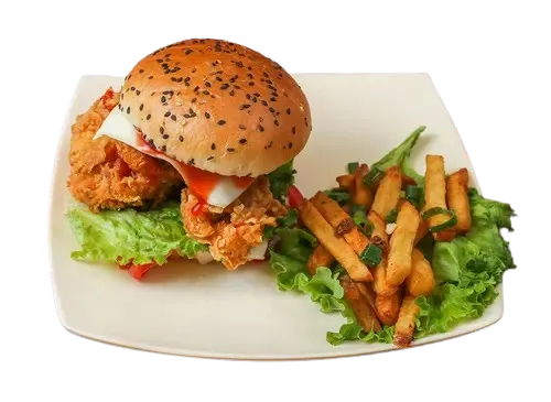 Chicken Patty Burger