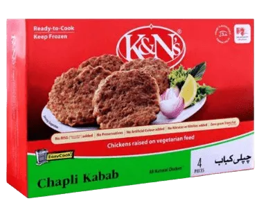 K&N's Chapli Kabab 4pcs