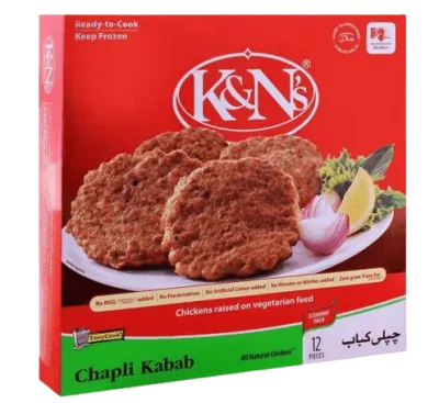 K&N's Chapli Kabab 12pcs