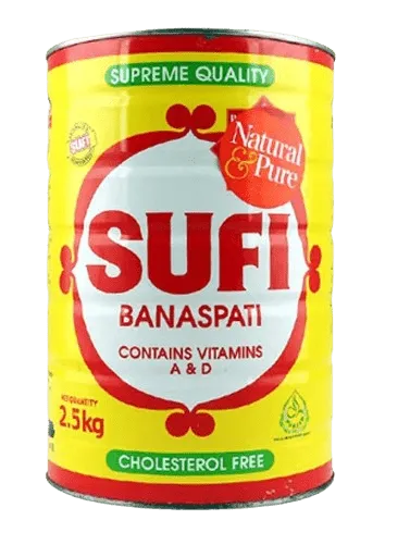 Sufi Banaspati Ghee 2.5Kg