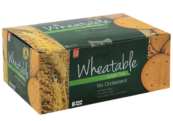 LU Wheatable Sugar Free Biscuits 6 Packs