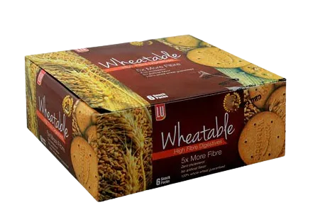 LU Wheatable High Fiber Biscuits 6 Packs