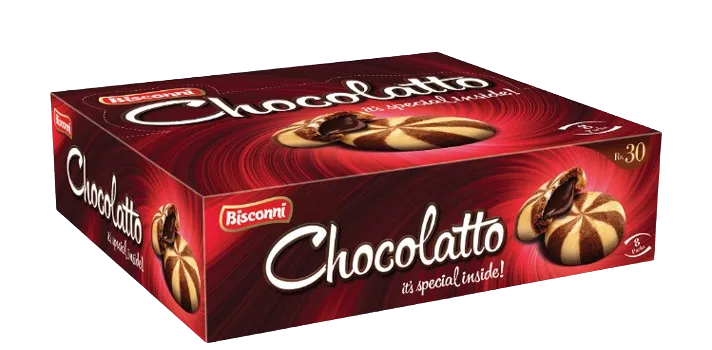 Bisconni Chocolatto Biscuits 12 Packs