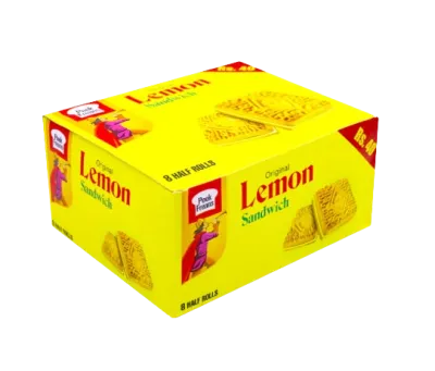 Peek Freans Lemon Sandwich Biscuits 8 Packs