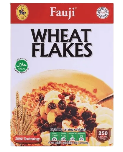 Fauji Wheat Flakes 250Gms