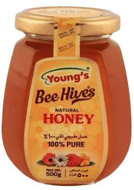 Young's Natural Honey 500Gms