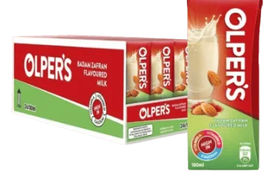 Olpers Badam Zafran Flavoured Milk 24Pcs Carton