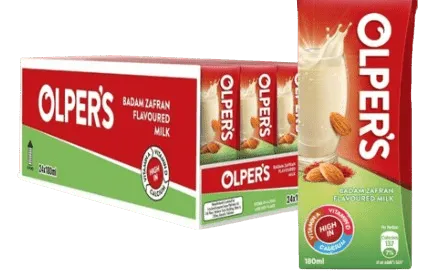 Olpers Badam Zafran Flavoured Milk 24Pcs Carton