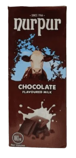 Nurpur Chocolate Flavoured Milk 180Ml