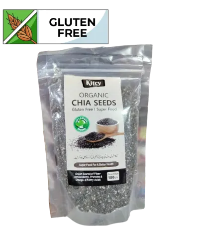 Organic Chia Seeds Gluten Free 180g
