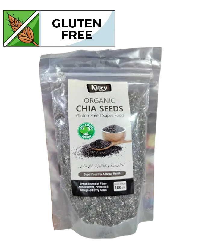 Organic Chia Seeds Gluten Free 180g