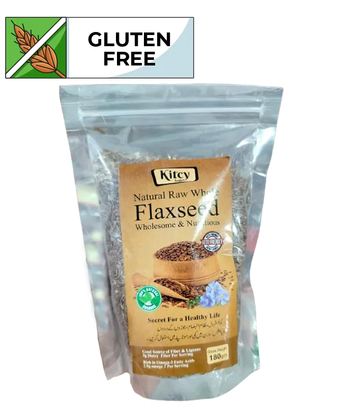 Whole Flaxseeds Gluten Free 180g