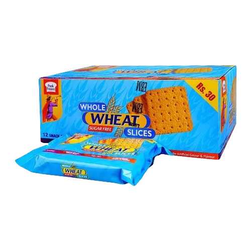 Peek Freans Whole Wheat Sugar Free Slices 12 Pack