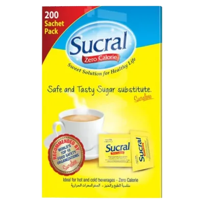 Sucral Sweetner 200s sachet