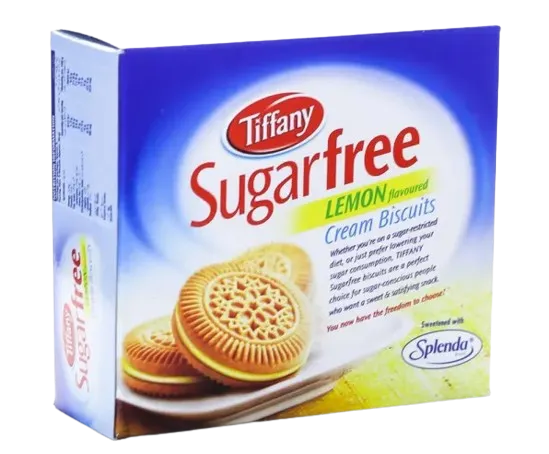 Tiffany Sugar Free Lemon Cream Biscuits 162gm