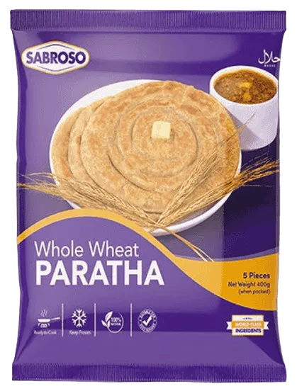Sabroso Whole Wheat Paratha 5Pcs