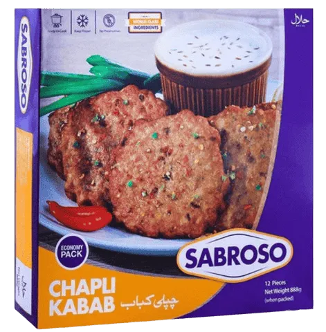 Sabroso Chapli Kabab 740G