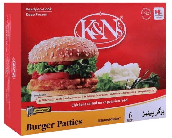 K&N'S Burger Patties 6Pcs