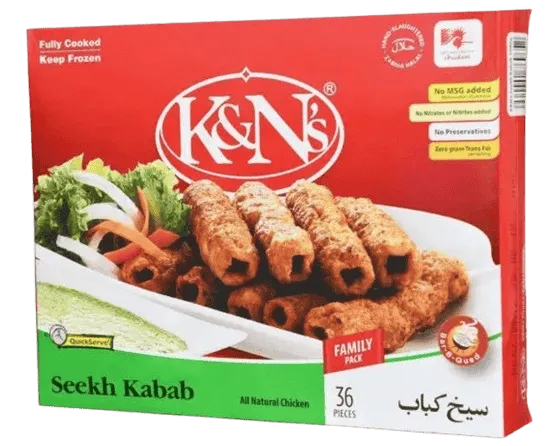 K&N'S Seekh kabab 36Pcs