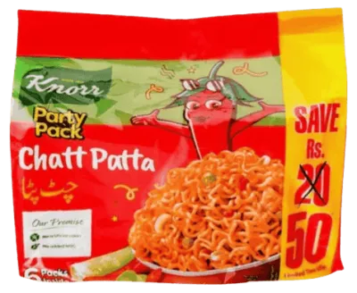 Knorr Chatt Patta Party Pack Noodles 6Pcs